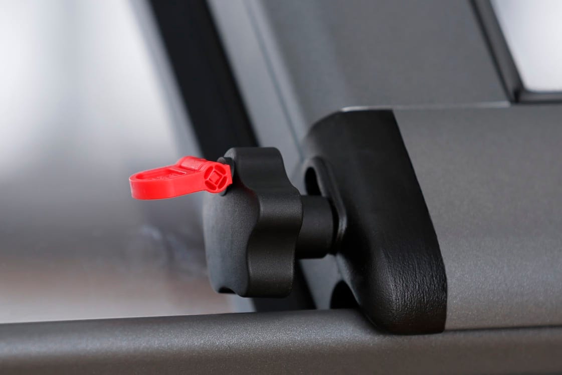 stoppers for secure open or closed positioning