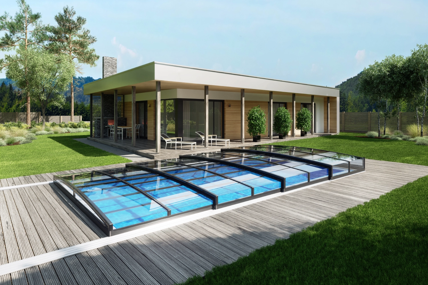 Low Profile Enclosure - Casablanca Infinity model