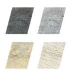 Stone slab material for pool cover
