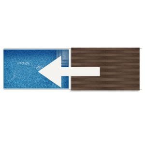 1 segment - shifting to the short side